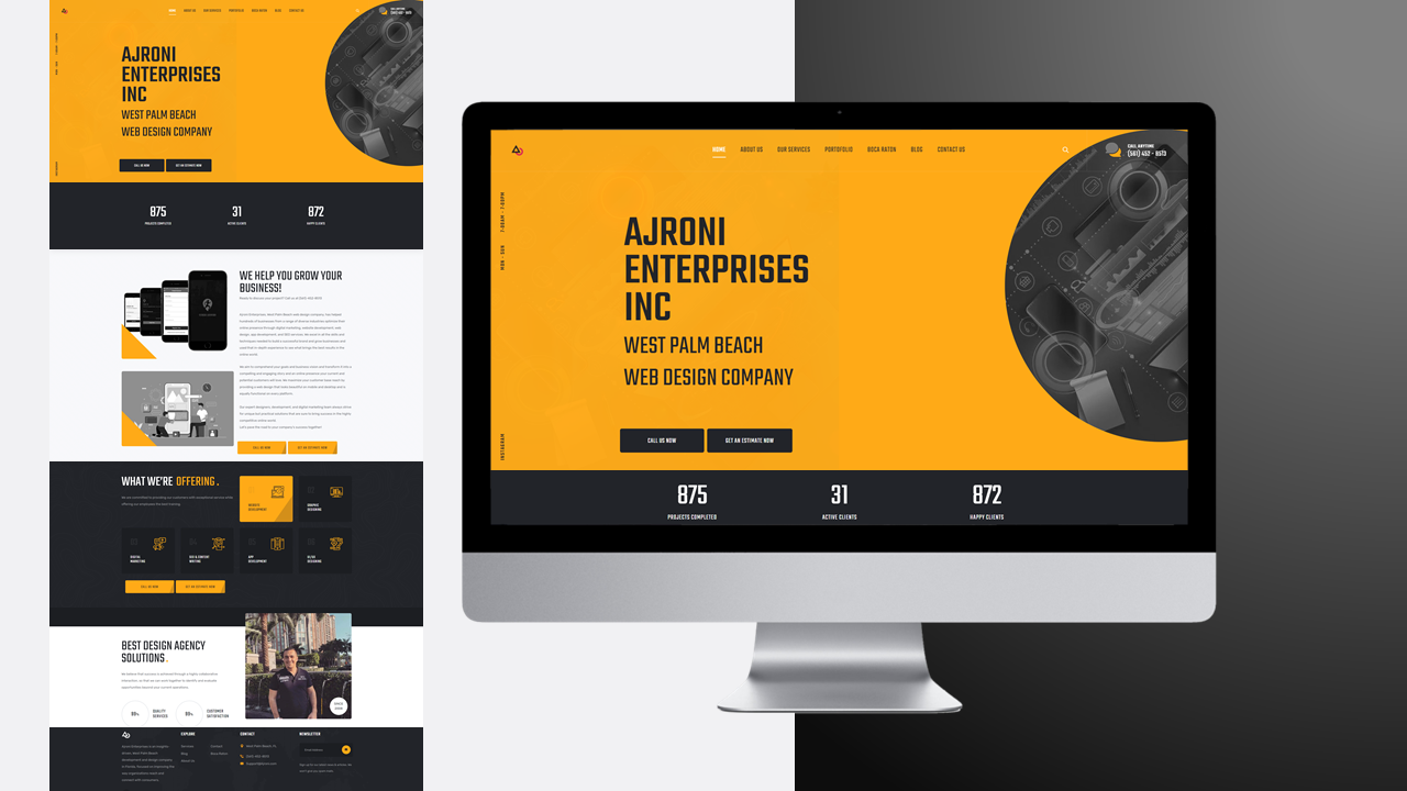 Ajroni Enterprises Inc - Web Design and Digital Marketing Agency Image